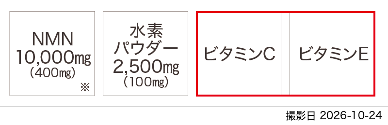 A：商品ページの画像（成分の欄）